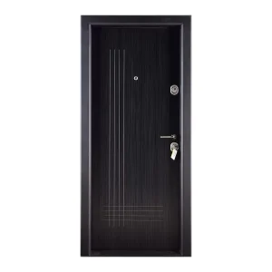 Ușă metalică intrare apartament Prestige 1 Lux 41 Negru Perlat