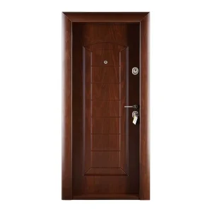 Ușă metalică intrare apartament Prestige 2 Lux 154 Nuc