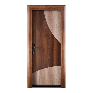 Ușă metalică intrare apartament Elite Plus 1013 Ayder Nuc